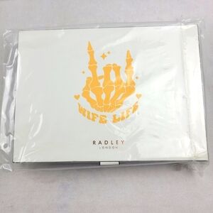 NWT Radley London offwhite vegan leather jewlery box 9.5" x 7" x 2"